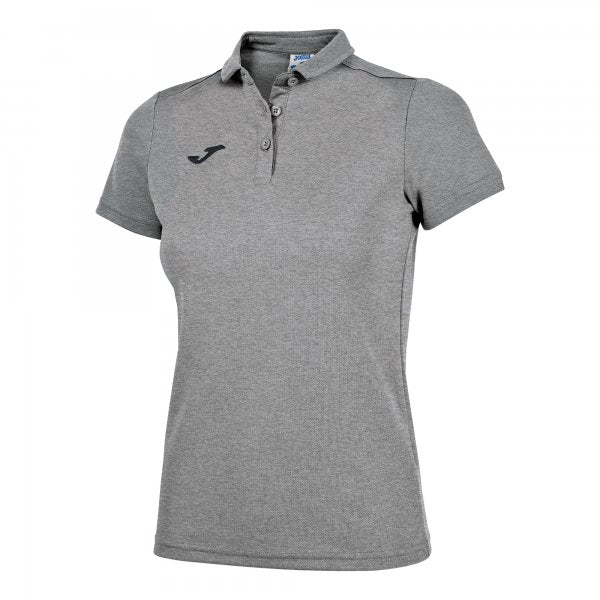 POLO SHIRT GREY S/S GRIS MELANGE CLARO