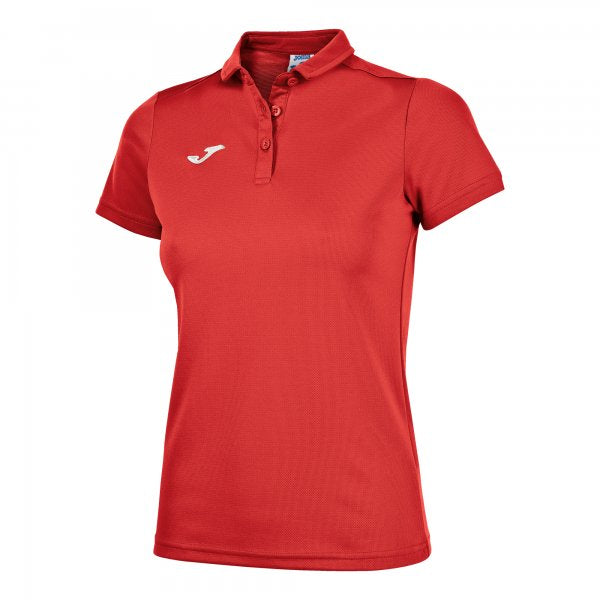 Ženske polo majica COMBI HOBBY WOMEN POLO SHIRT rdeča