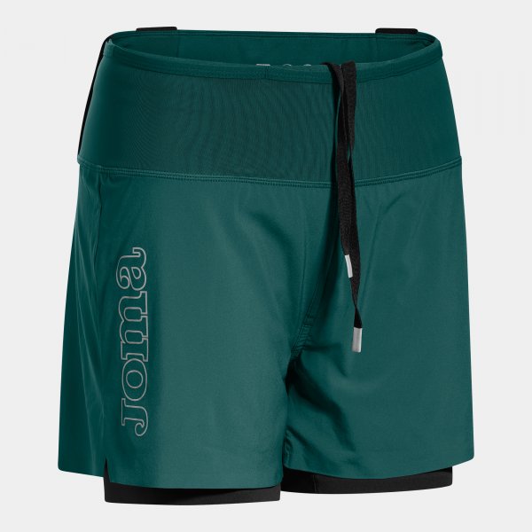 Ženske hlače TRAIL ICONIC SHORT turkizna