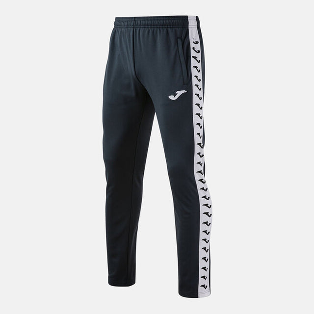 Hlače ICONO LONG PANTS temna antracitna