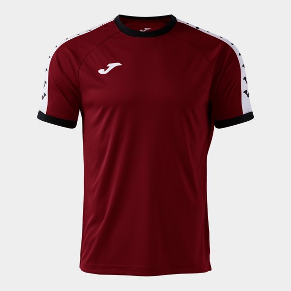 Majica ICONO SHORT SLEEVE T-SHIRT temna vinsko rdeča