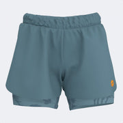 INDOOR GYM SHORT BLUE ORANGE ROYAL