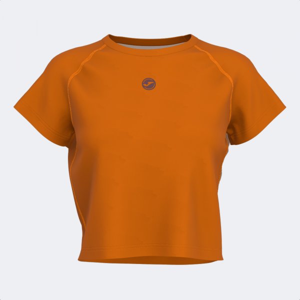 Ženske majica INDOOR GYM SHORT SLEEVE T-SHIRT oranžna