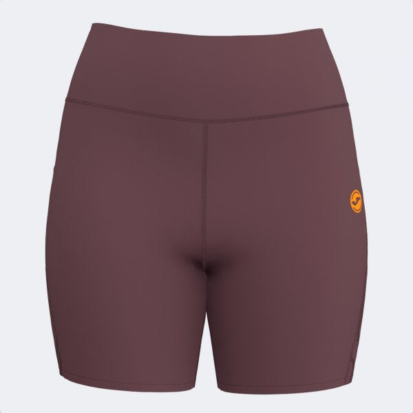 Ženske pajkice INDOOR GYM SHORT TIGHTS oranžna - rjava
