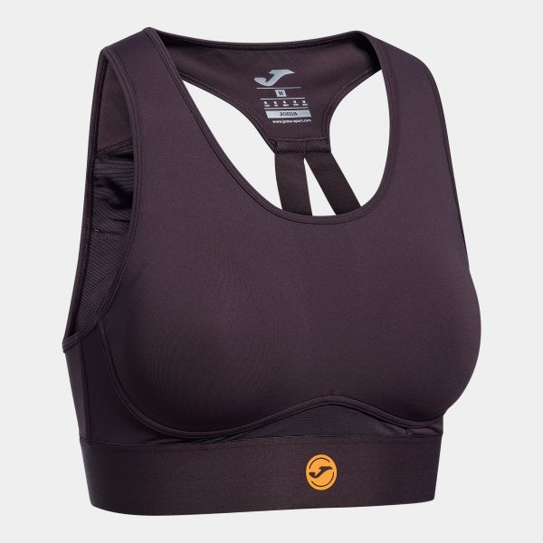 Ženske spodnje perilo INDOOR GYM SPORT BRA modra-oranžna - rjava