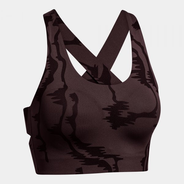 Ženske spodnje perilo INDOOR GYM SPORT BRA oranžna - rjava