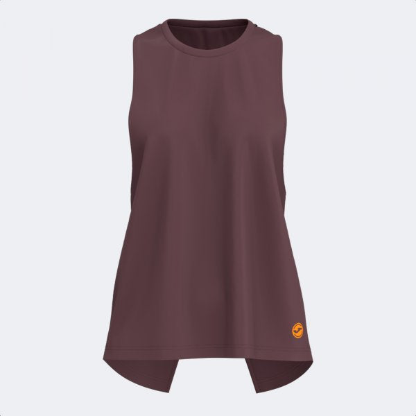 Ženske majica INDOOR GYM TANK TOP oranžna - rjava