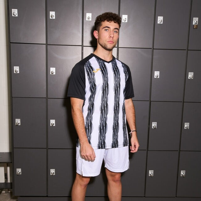 Dres / majica INTER V SHORT SLEEVE T-SHIRT črno bela
