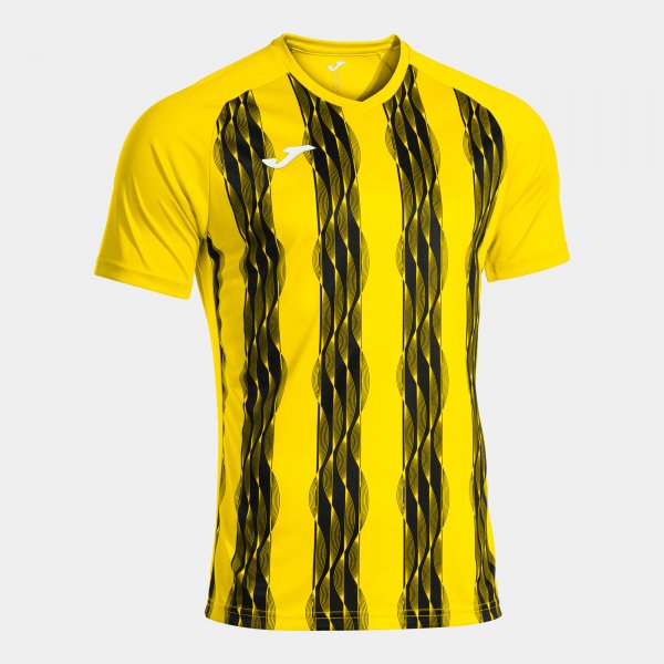 Dres / majica INTER V SHORT SLEEVE T-SHIRT rumeno črna