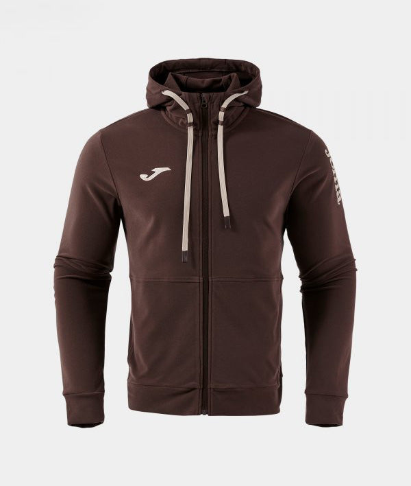 Zgornji del INVICTUS ZIP-UP HOODIE rjava