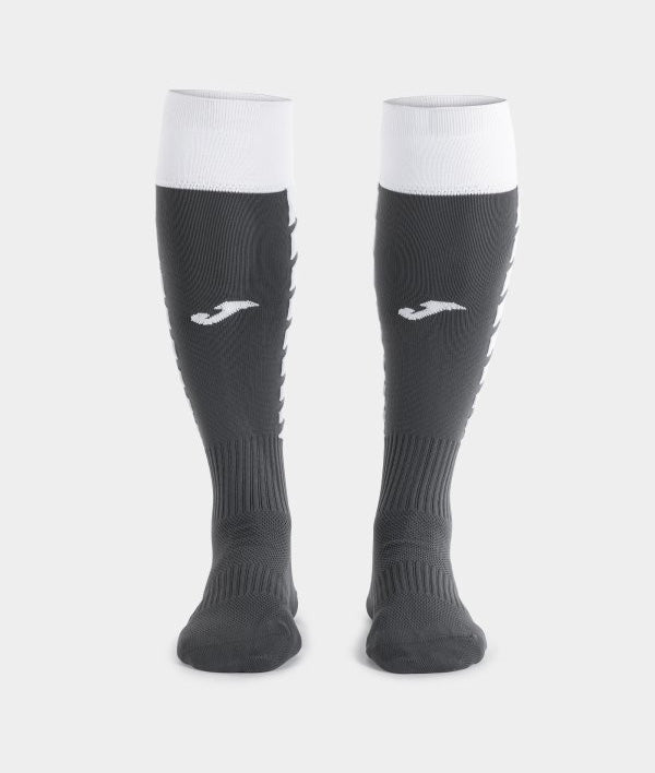 Nogavice J-PRO SOCKS antracitna bela