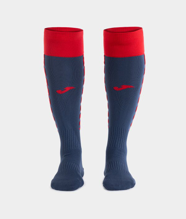 Nogavice J-PRO SOCKS mornarsko modra rdeča