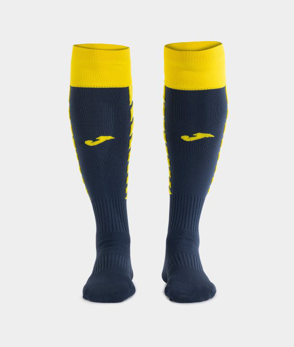 Nogavice J-PRO SOCKS mornarsko modra rumena