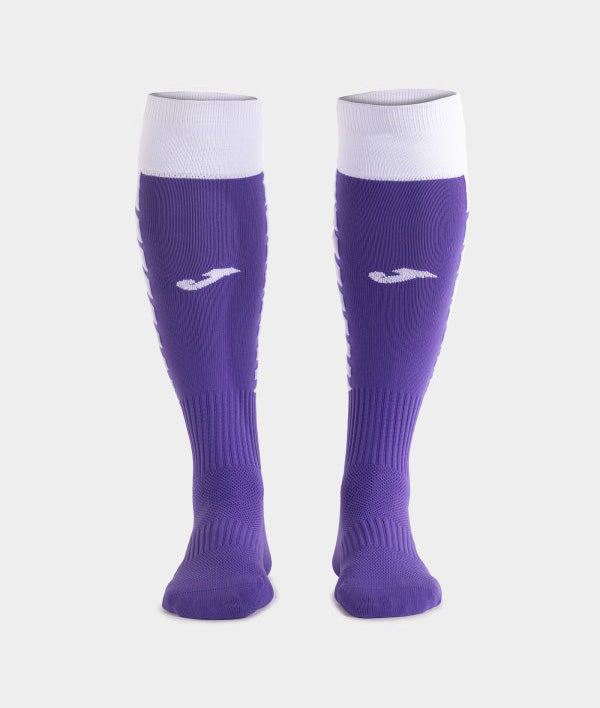 Nogavice J-PRO SOCKS vijolična bela