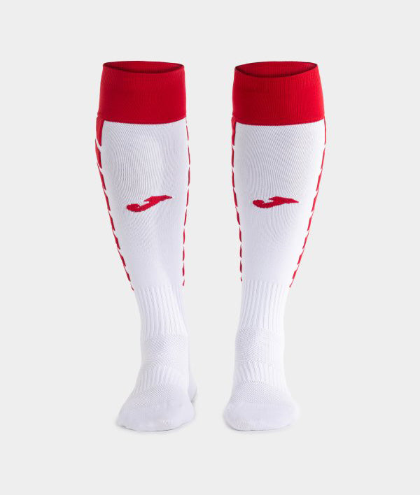 J-PRO SOCKS WHITE RED WHITE-RED