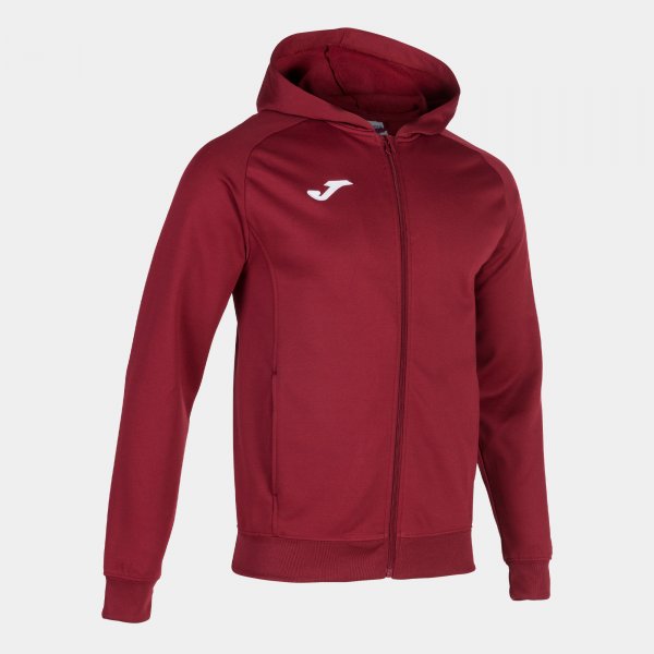Zgornji del / jakna s kapuco MENFIS HOODED JACKET vinsko rdeča