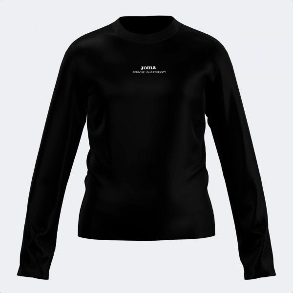 Polo majica JOMA KIDS LONG SLEEVE T-SHIRT črna