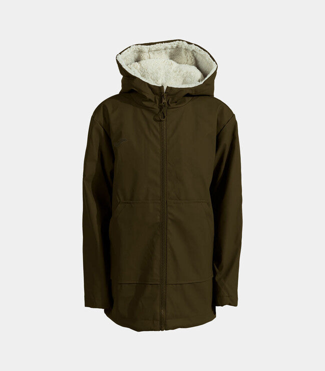 Dežna jakna KIDS CAMP RAINCOAT rjava