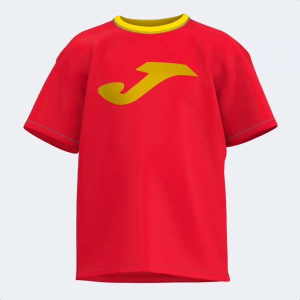 Polo majica JOMA KIDS SHORT SLEEVE T-SHIRT rdeča