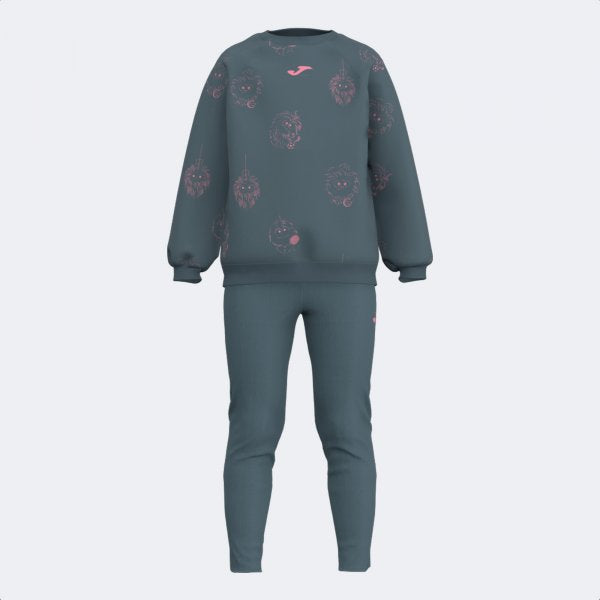 Komplet JOMA KIDS TRACKSUIT modra - siva