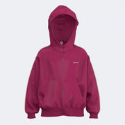 Zgornji del JOMA KIDS ZIP-UP HOODIE vijolična
