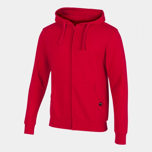 Zgornji del s kapuco JACKET JUNGLE ZIP-UP HOODIE rdeča