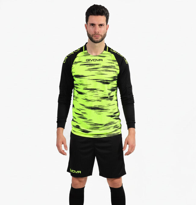 KIT PORTIERE DIFESA GIALLO FLUO/NERO