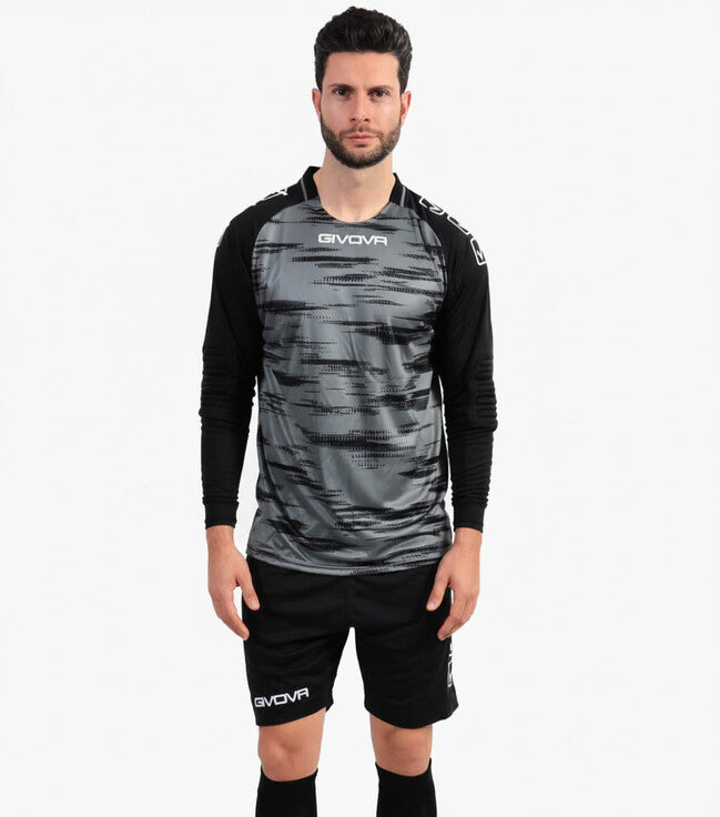 KIT PORTIERE DIFESA GRIGIO SCURO/NERO