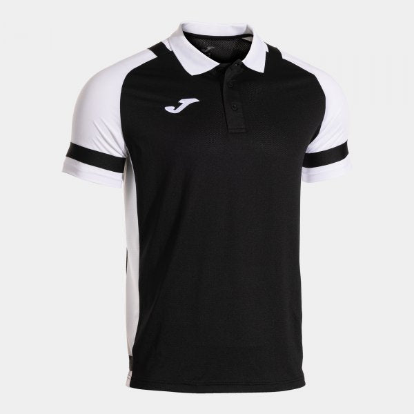 Polo majica LIDER SHORT SLEEVE POLO črno bela