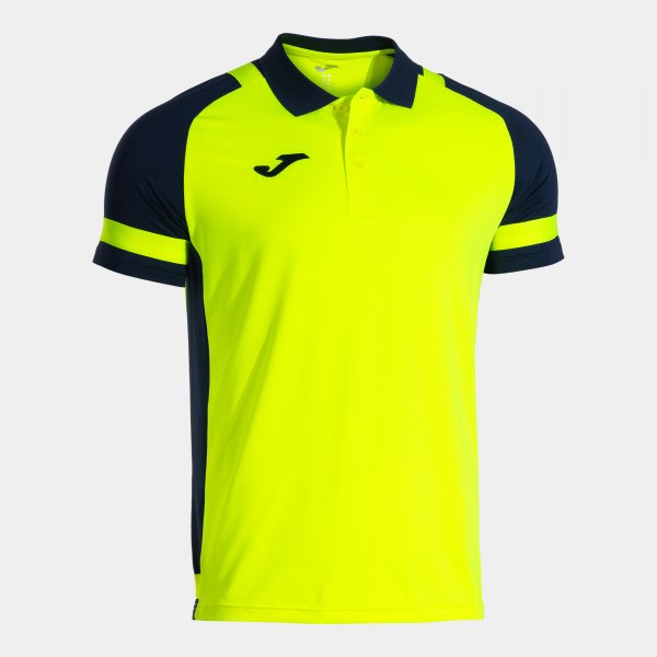 Polo majica LIDER SHORT SLEEVE POLO fluo rumena