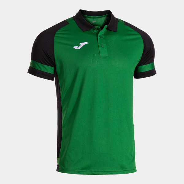 Polo majica LIDER SHORT SLEEVE POLO zelena črna