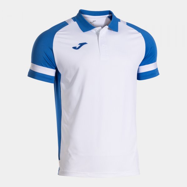 Polo majica LIDER SHORT SLEEVE POLO bela azurna