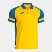 PHOENIX III SHORT SLEEVE POLO YELLOW ROYAL BLUE YELLOW-ROYAL