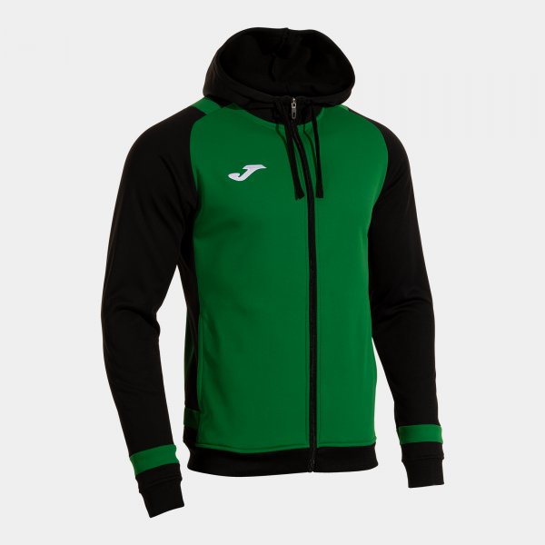 PHOENIX III ZIP-UP HOODIE GREEN BLACK GREEEN-BLACK