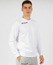 MAGLIA POLARFLEECE G/COLLO GIVOVA ONE BIANCO