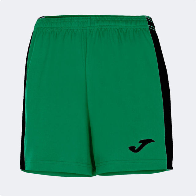 Ženske nogometne kratke hlače MAXI SHORT črno zelena
