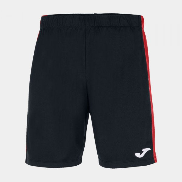 Nogometne kratke hlače MAXI SHORT črno rdeča