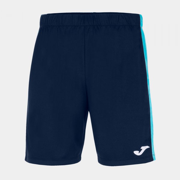 Nogometne kratke hlače MAXI SHORT mornarsko modra turkizna