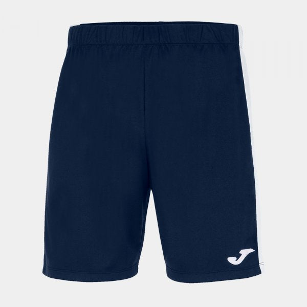 Nogometne kratke hlače MAXI SHORT mornarsko modra bela