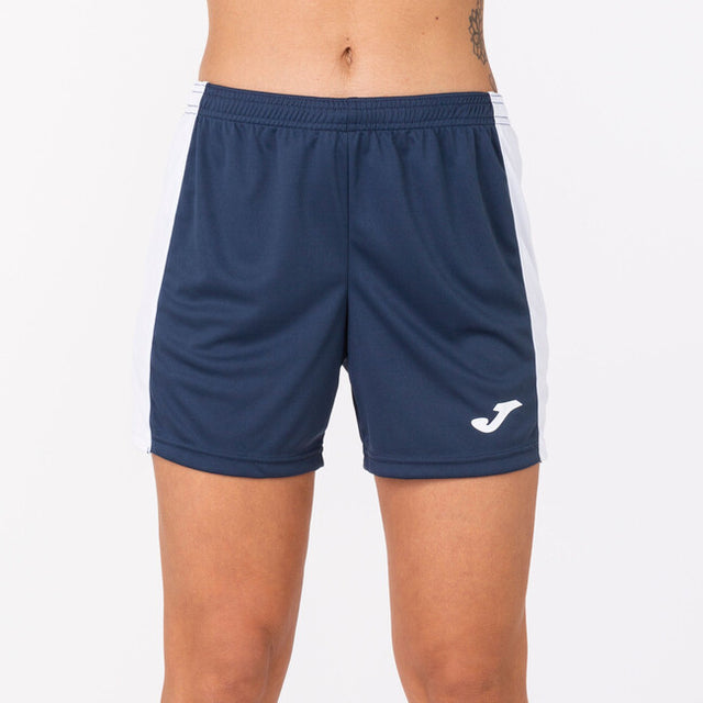 Ženske nogometne kratke hlače MAXI SHORT mornarsko modra bela