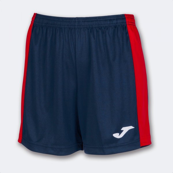 Ženske nogometne kratke hlače MAXI SHORT mornarsko modra rdeča