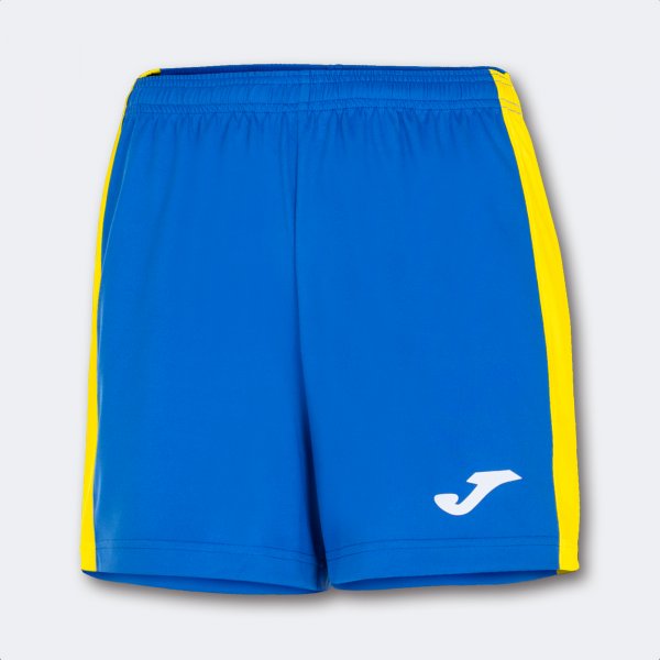 Ženske nogometne kratke hlače MAXI SHORT azurno rumena