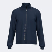 Zgornji del MIMETIC FULL ZIP SWEATSHIRT mornarsko modra