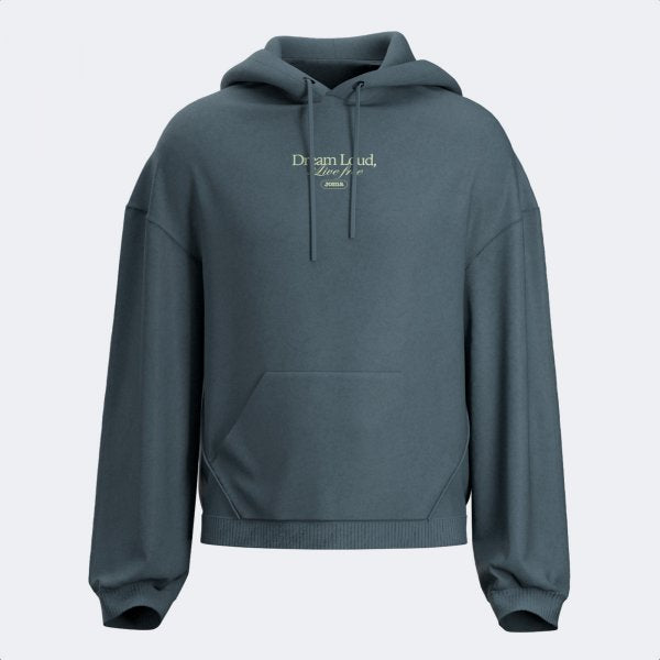 Zgornji del MIMETIC HOODIE modra - siva