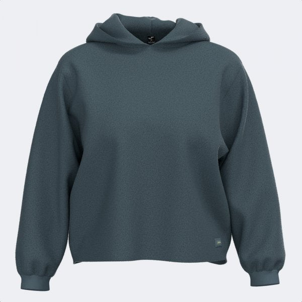 Ženska zgornji del MIMETIC HOODIE modra - siva