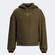 Zgornji del MIMETIC HOODIE rjava