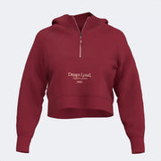 Ženska zgornji del MIMETIC HOODIE DARK RED WINE