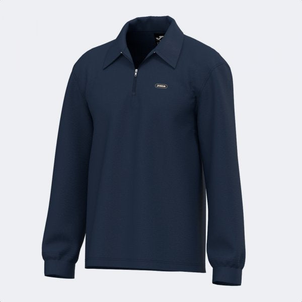 Polo majica MIMETIC LONG SLEEVE POLO mornarsko modra