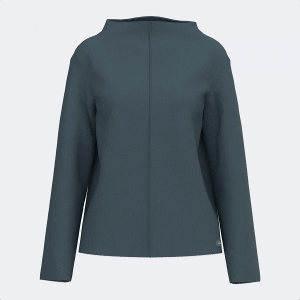 Ženska zgornji del MIMETIC SWEATSHIRT modra - siva