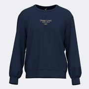 Zgornji del MIMETIC SWEATSHIRT mornarsko modra